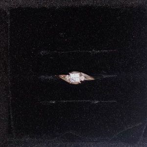1/10 ct Diamond Promise Ring